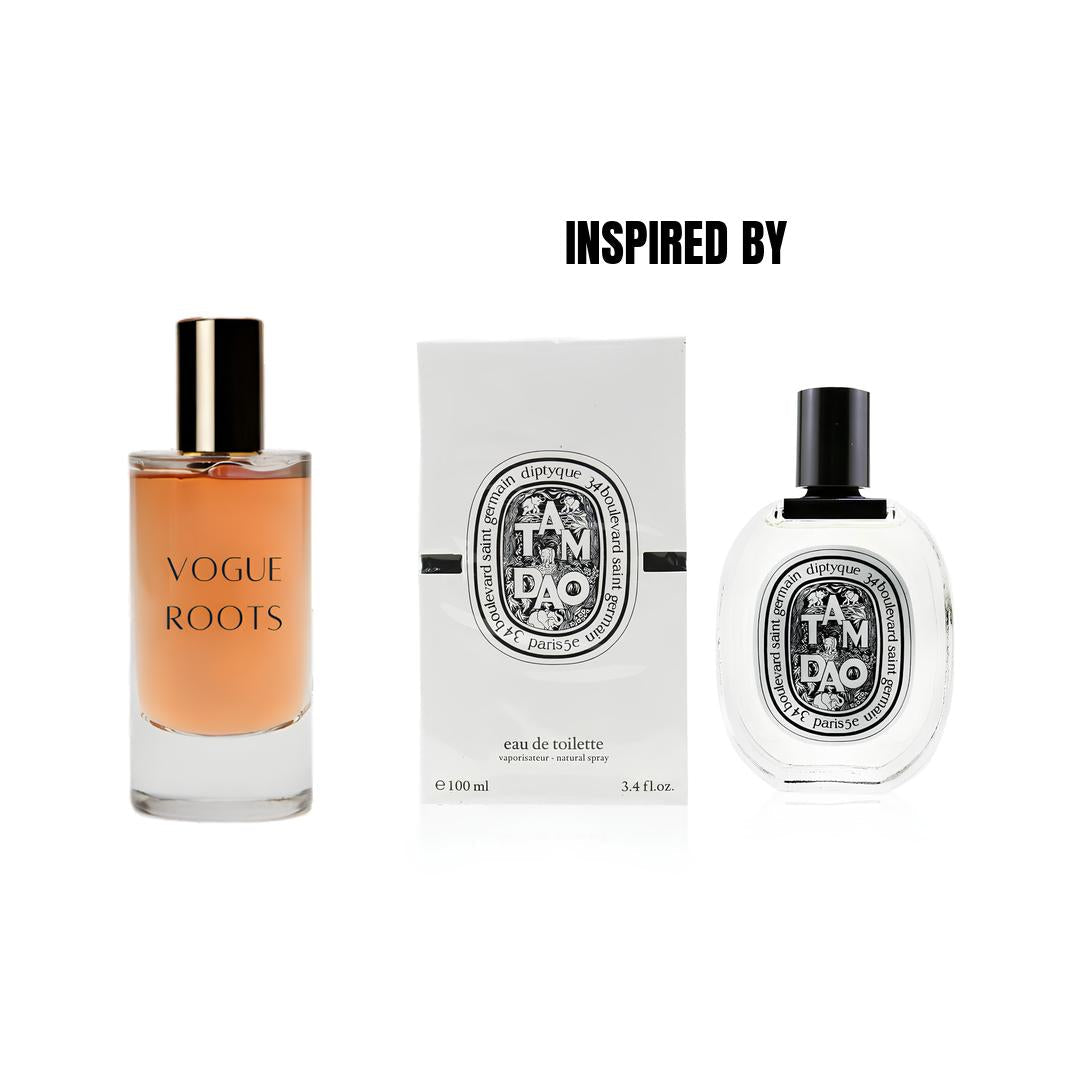 Inspired By DIPTYQUE – TAM DAO EDT- Vogue Roots