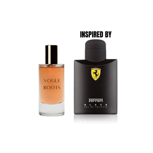 Inspired By FERRARI BLACK- Vogue Roots