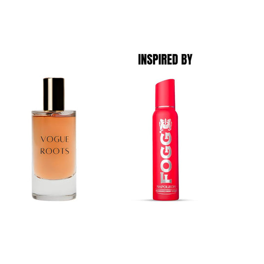 Inspired By FOGG RED NAPOLEAN- Vogue Roots