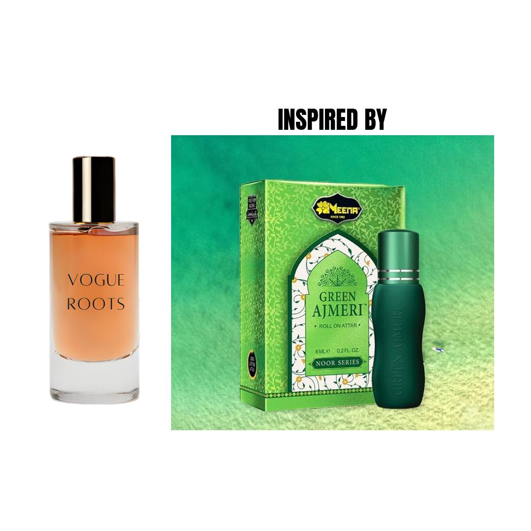 Inspired By GREEN AJMERI- Vogue Roots