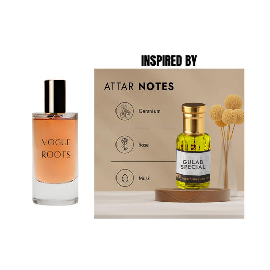 Inspired By GULAB SPECIAL- Vogue Roots