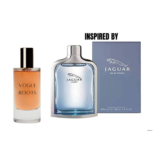 Inspired By JAGUAR BLUE- Vogue Roots