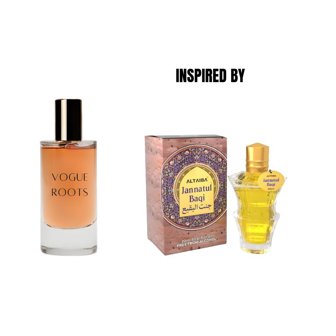 Inspired By JANNATUL BAQI- Vogue Roots