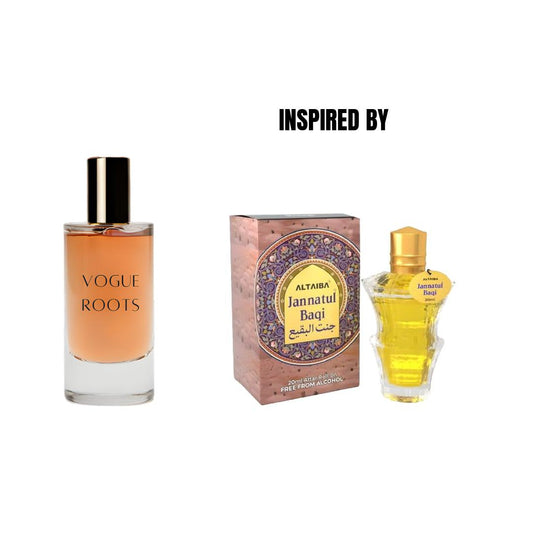 Inspired By JANNATUL BAQI- Vogue Roots
