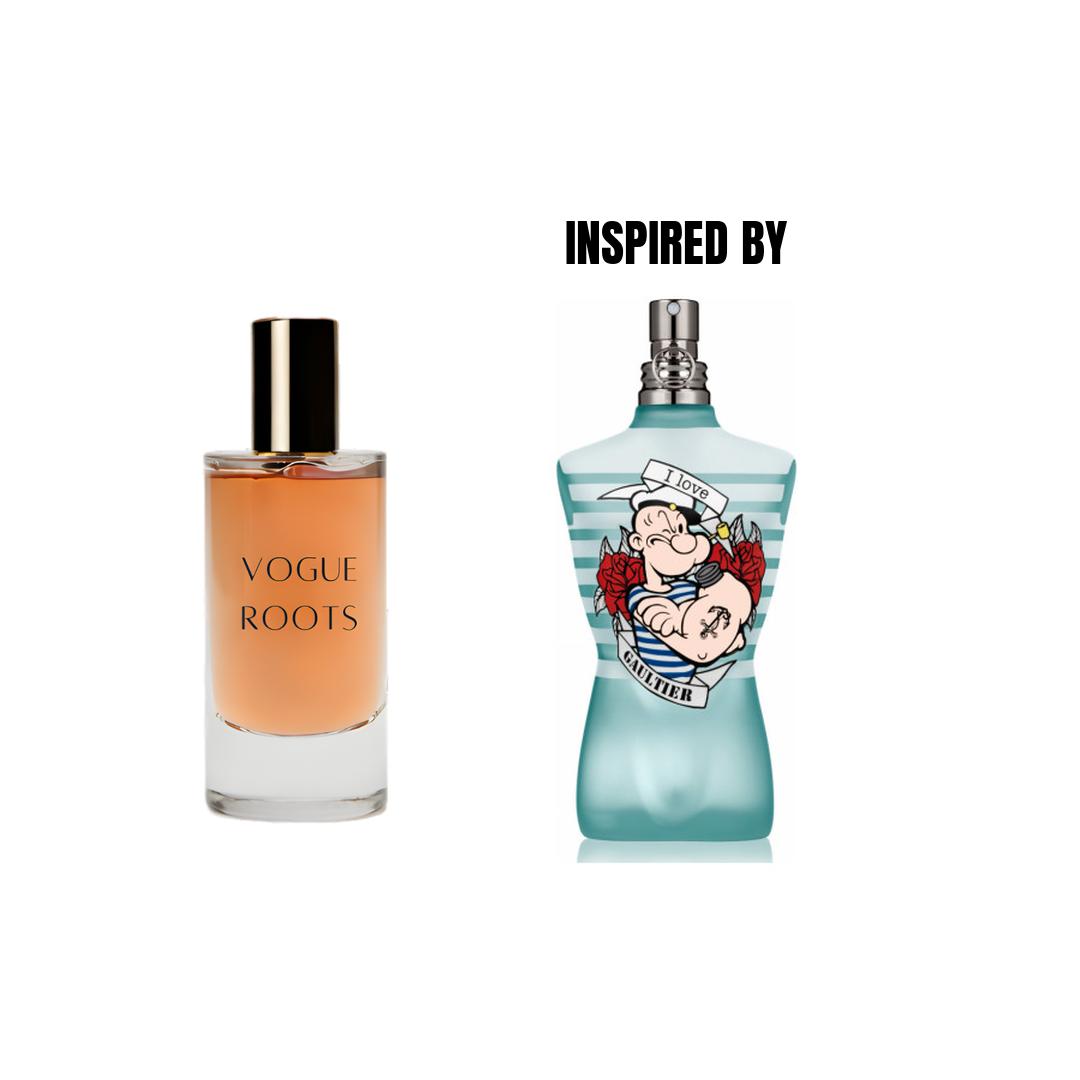 Inspired By JEAN PAUL GAULTIER ULTRA LA MALE POPEYE EAU FRAICHE- Vogue Roots
