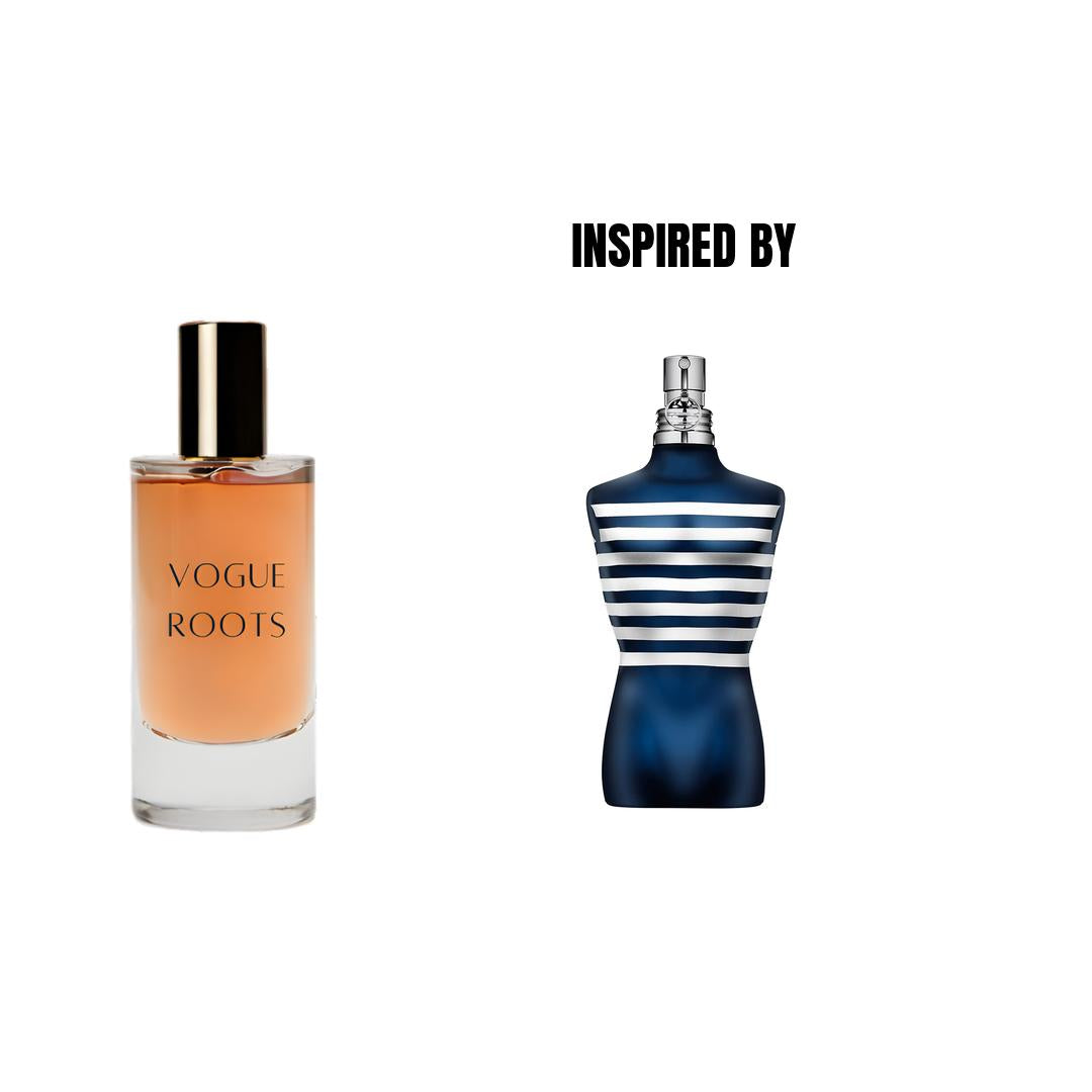 Inspired By JEAN PAUL GAULTIER lemale in the navy- Vogue Roots