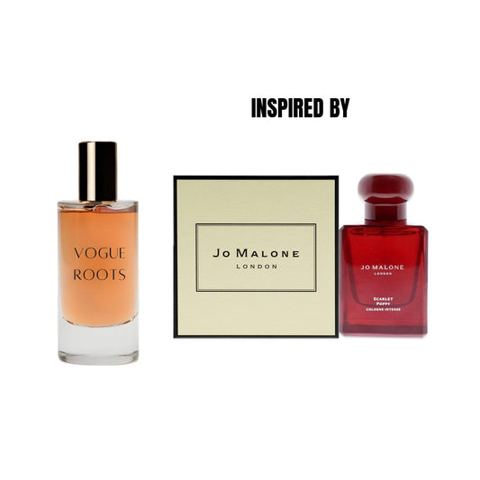 Inspired By JO MALONE SCARLET POPPY COLOGNE INTENSE- Vogue Roots