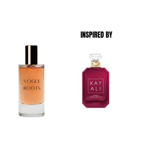 Inspired By KAYALI  Love fest Burning cherry- Vogue Roots