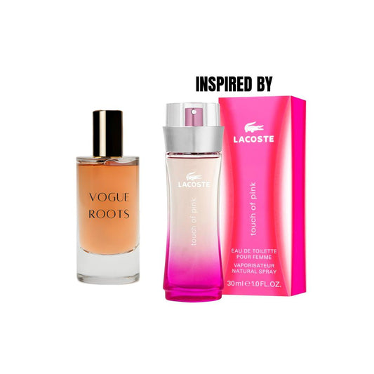 Inspired By LACOSTE PINK- Vogue Roots
