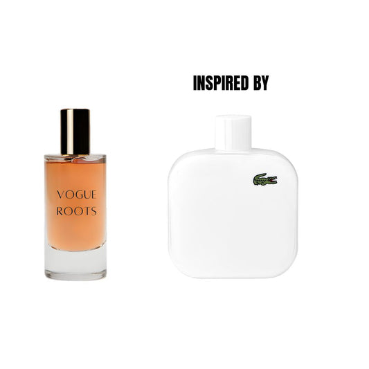 Inspired By LACOSTE WHITE L.12.12- Vogue Roots