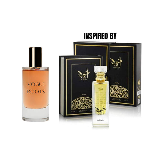 Inspired By LATTAFA ADEEB- Vogue Roots