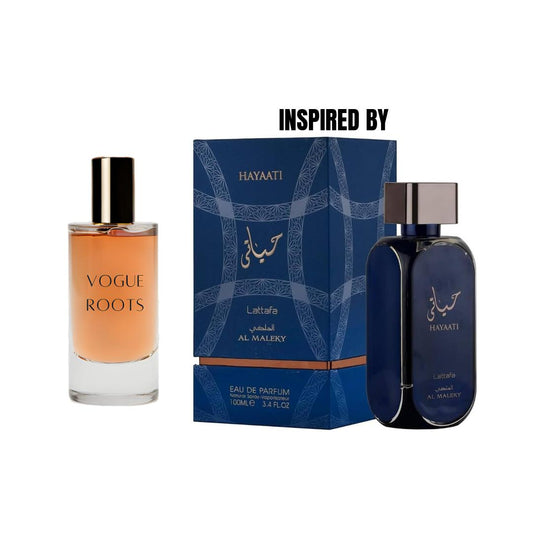 Inspired By LATTAFA HAYAATI AL MALEKY- Vogue Roots