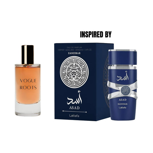 Inspired By LATTAFA asad zanzibar- Vogue Roots