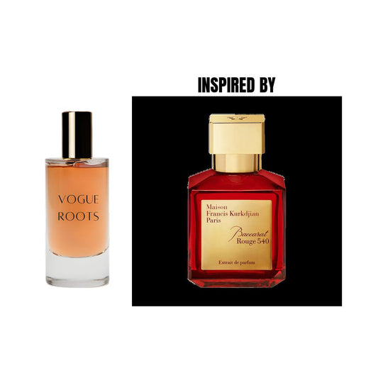 Inspired By MFK BACCARAT ROUGE 540- Vogue Roots