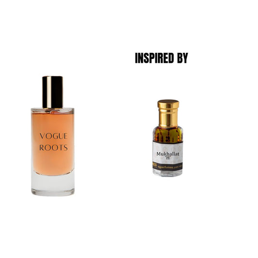 Inspired By MUKHALLAT BAKHOOR- Vogue Roots