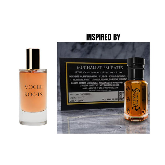 Inspired By MUKHALLAT Emirates- Vogue Roots