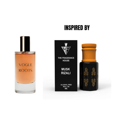 Inspired By MUSK Rajali premium- Vogue Roots