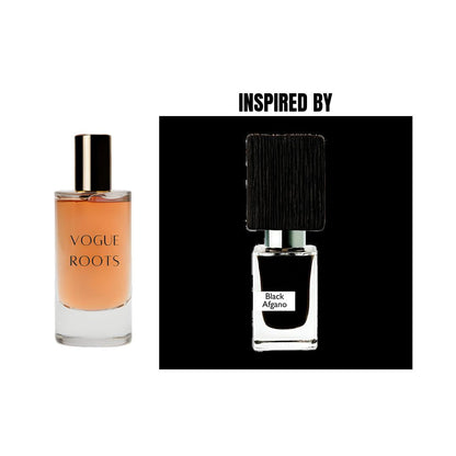 Inspired By NASOMATTO BLACK AFGANO- Vogue Roots