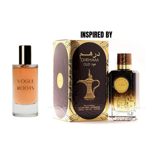 Inspired By OUD - ZAFFRAN OUD- Vogue Roots