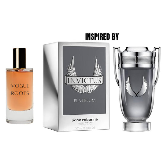 Inspired By PACO RABBANE INVICTUS PLATINUM- Vogue Roots