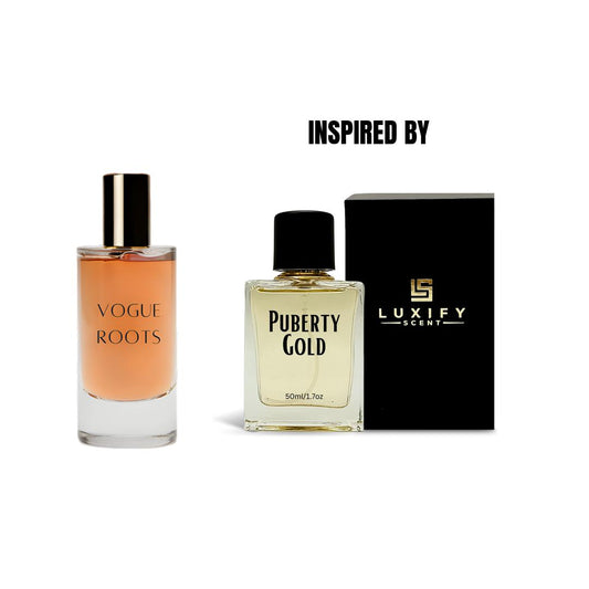 Inspired By PUBERTY GOLD- Vogue Roots