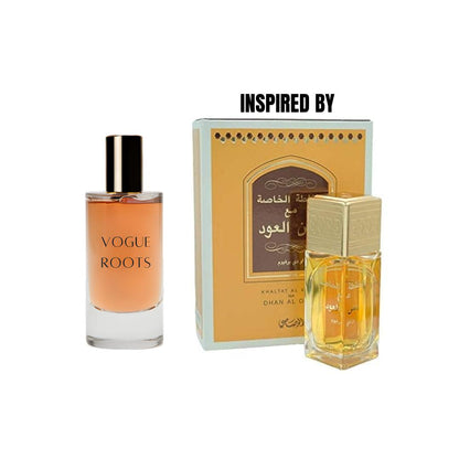 Inspired By RASASI KHALTAT AL KHASA MA DAHN AL OUDH- Vogue Roots