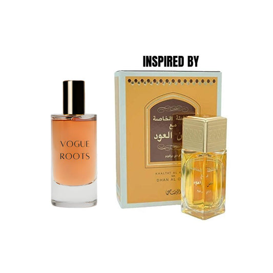 Inspired By RASASI KHALTAT AL KHASA MA DAHN AL OUDH- Vogue Roots