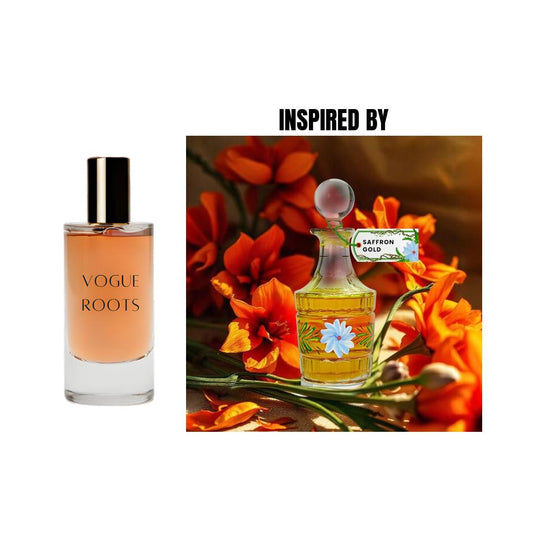 Inspired By SAFFRON GOLD- Vogue Roots
