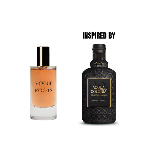 Inspired By Sandal midnight- Vogue Roots