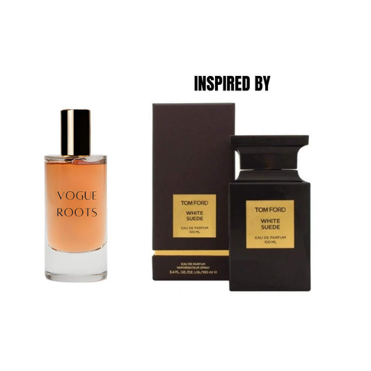 Inspired By TOMFORD WHITE SUEDE- Vogue Roots