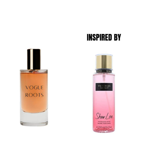 Inspired By VICTORIA SECRET SHEER LOVE- Vogue Roots