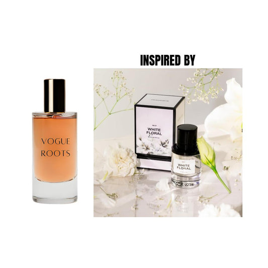 Inspired By WHITE FLOWER- Vogue Roots