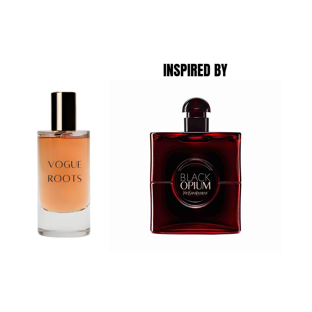 Inspired By YSL OPIUM BLACK OVER RED- Vogue Roots