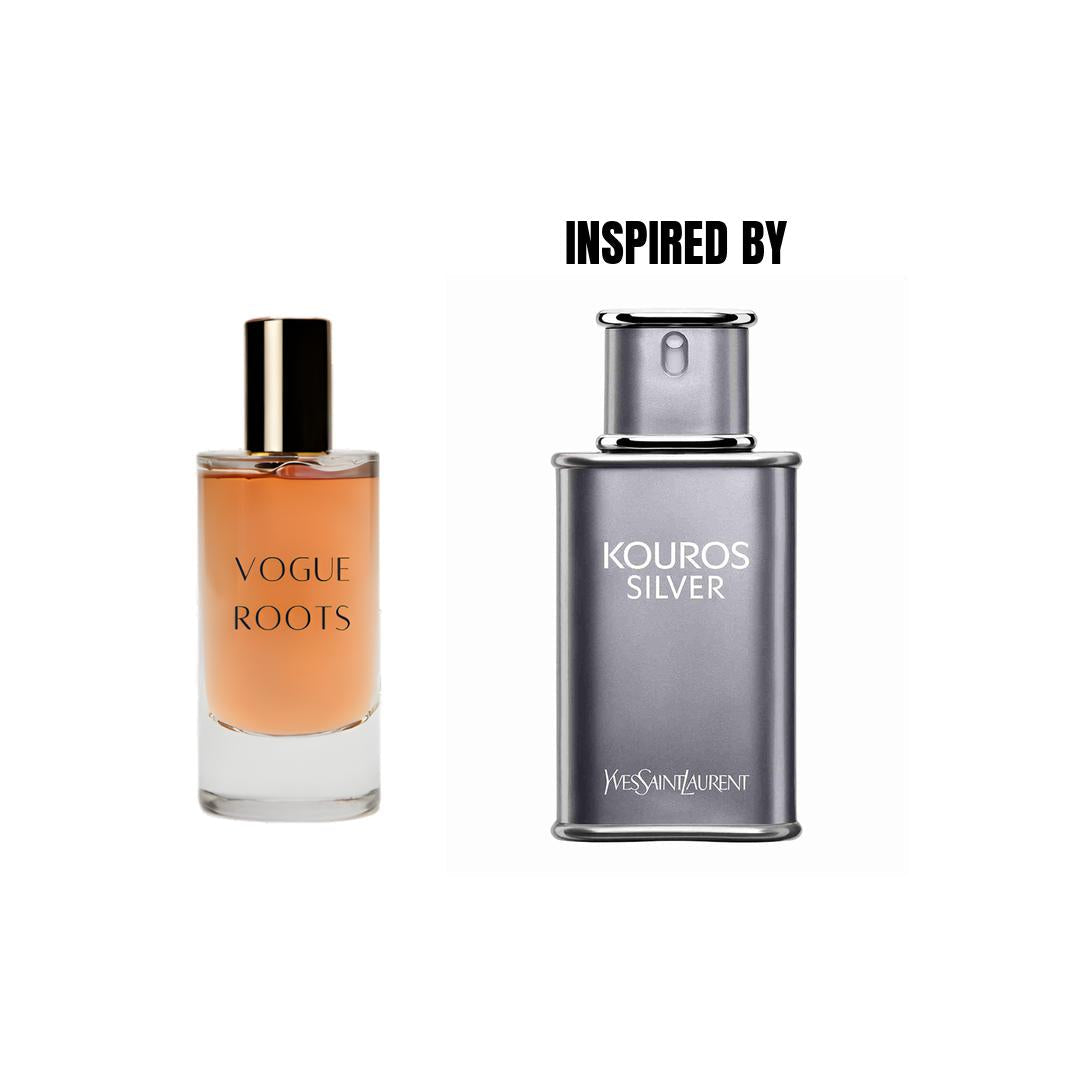 Inspired By YSL SILVER KOUROUS- Vogue Roots