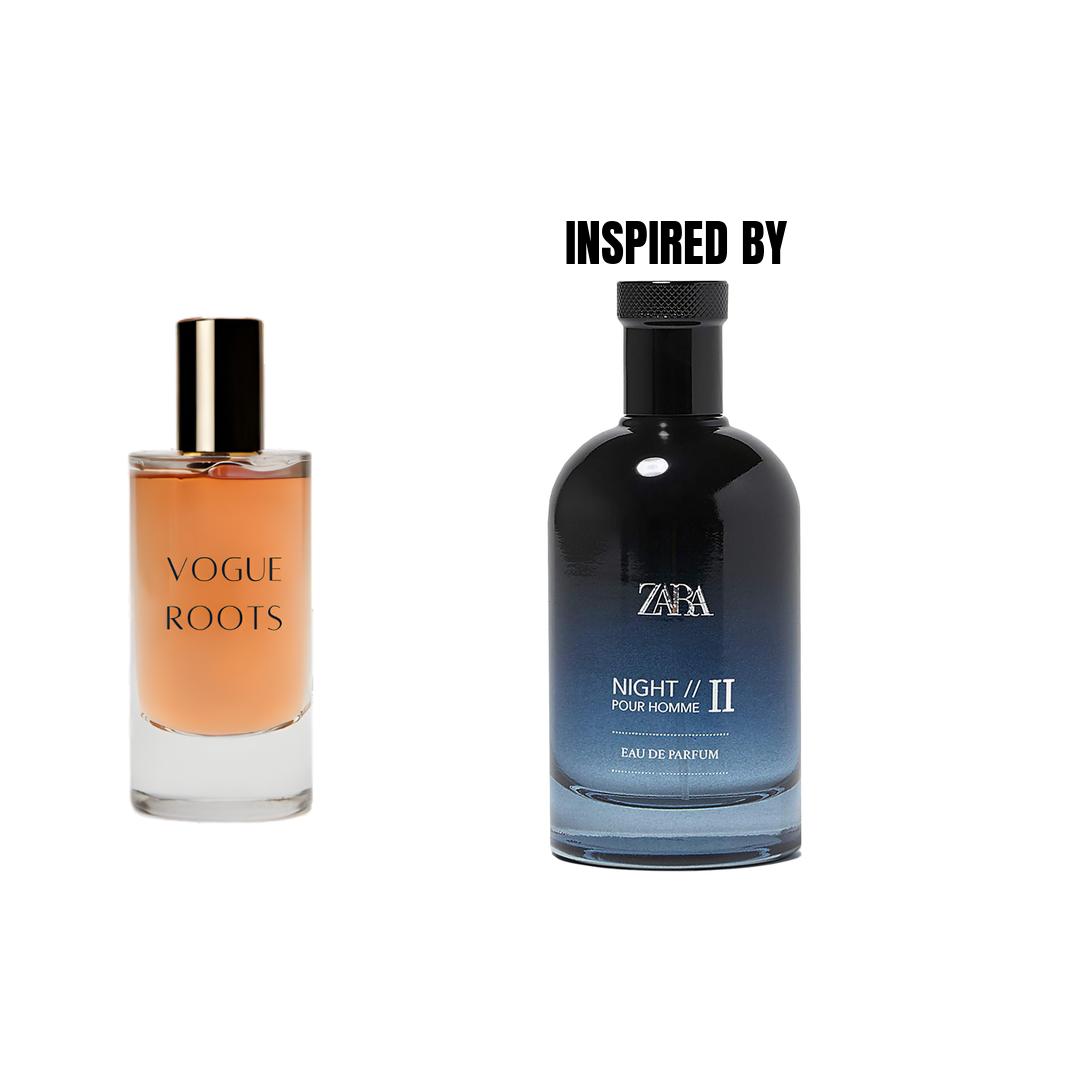 Inspired By ZARA NIGHT POUR HOMME- Vogue Roots