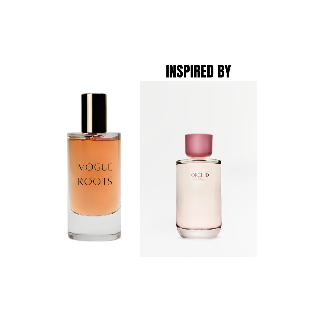 Inspired By ZARA ORCHID- Vogue Roots