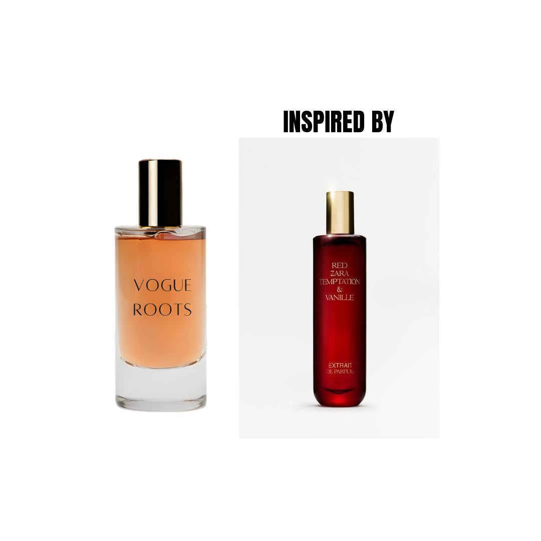 Inspired By ZARA RED VANILLE- Vogue Roots